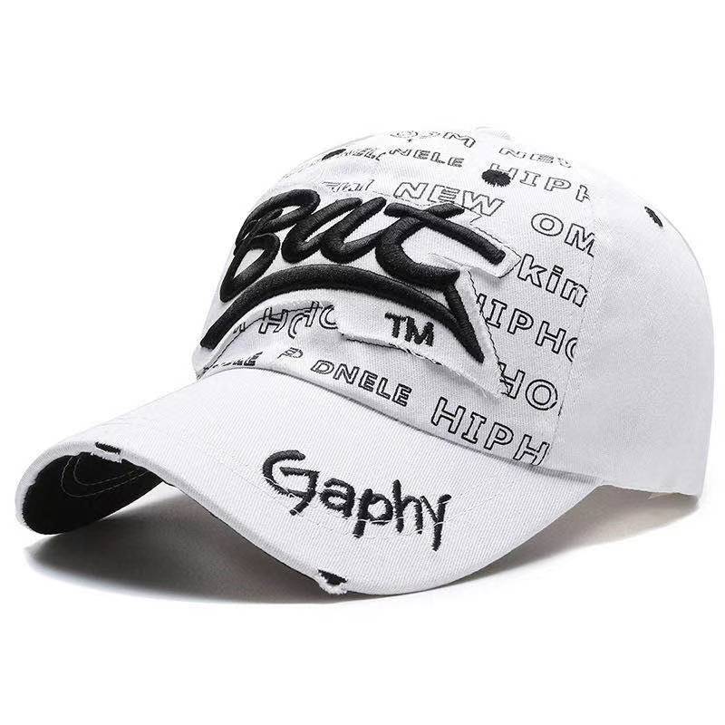 3D Embroidered Outdoor Sports Patched Peaked Cap