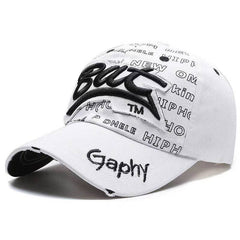 3D Embroidered Outdoor Sports Patched Peaked Cap