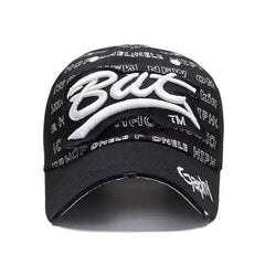 3D Embroidered Outdoor Sports Patched Peaked Cap