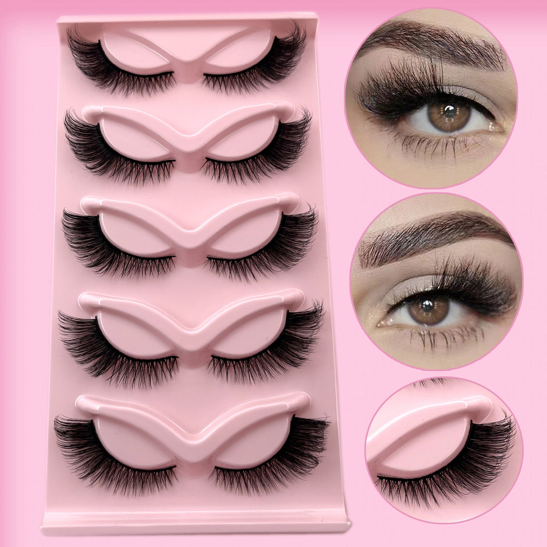 Dramatic Volume Cat Eye False Eyelashes