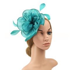 Organza Hat Headdress Horse Racing Hair Accessories