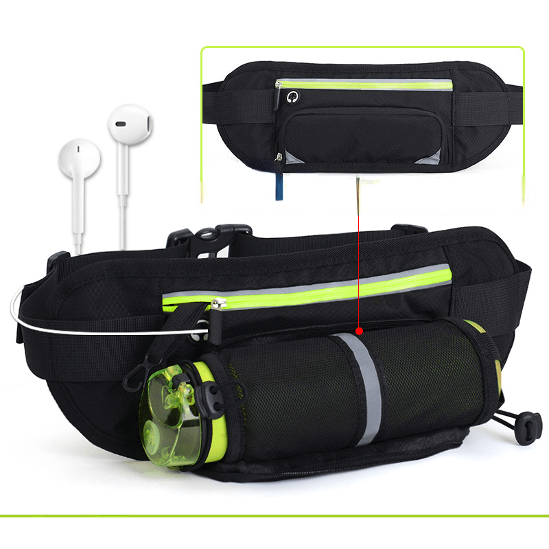Stay Hydrated & Hands-Free Large Capacity Waist Bag for Outdoor Workouts