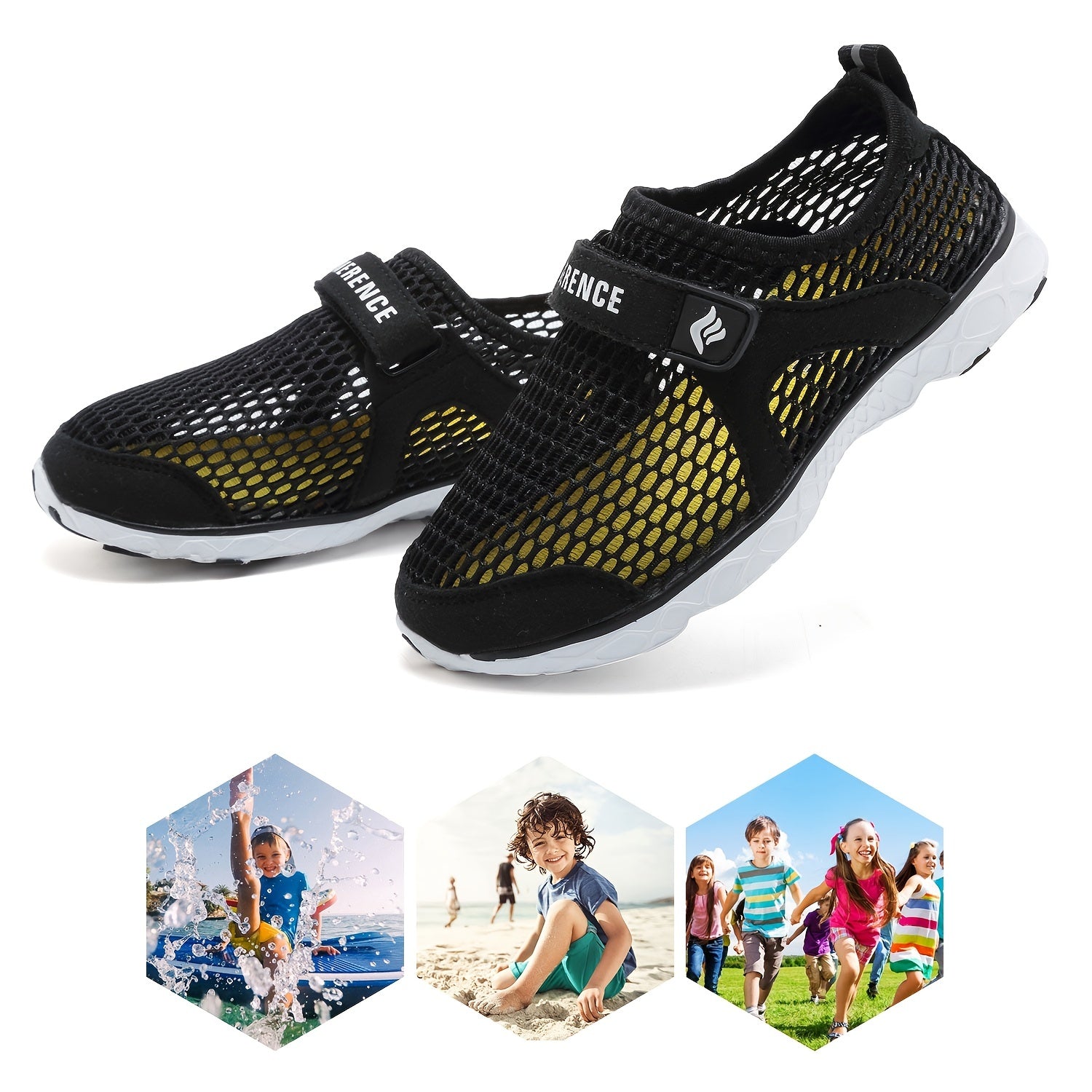 Kids' Quick Dry Water Shoes for Swimming & Surfing