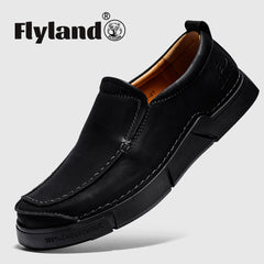 Men's Slip On Loafers Casual Non Slip Flat Shoes For Walking