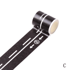 Transportation Railway Road Paper Tape DIY Scrapbook Sticker