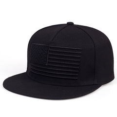 High Flag Camo Baseball Cap Snapback Hat Army American Flag Cap
