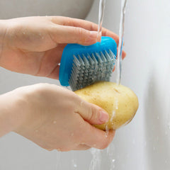 Mini Fruit And Vegetable Cleaning Brush Kitchen Veggie Supplies Scrubber