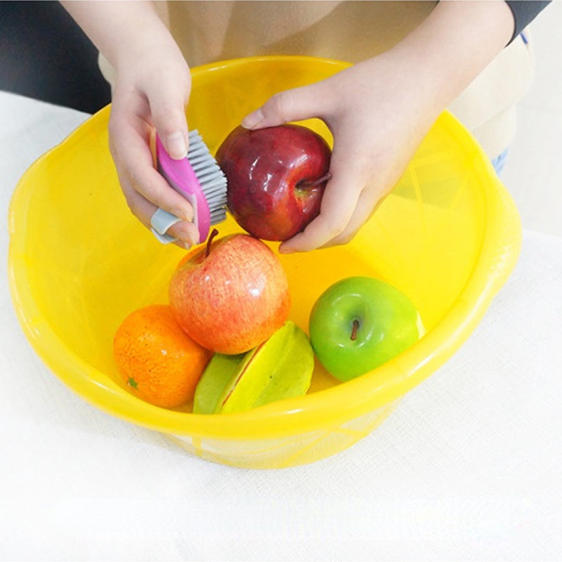 Mini Fruit And Vegetable Cleaning Brush Kitchen Veggie Supplies Scrubber