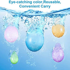1000 Pack Refillable Water Balloons Latex Bombs for Kids & Adults