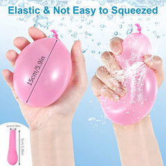 1000 Pack Refillable Water Balloons Latex Bombs for Kids & Adults