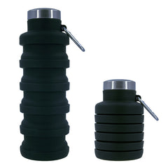 500ml Silicone Water Bottle Lightweight Portable