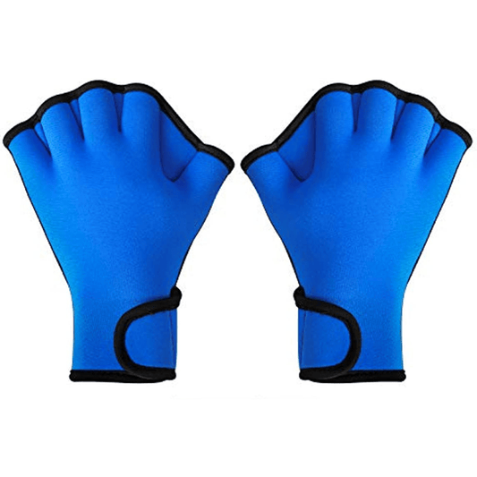 Get Fit & Strong with Aquatic Fitness Gloves - 1 Pair of Swimming Paddles
