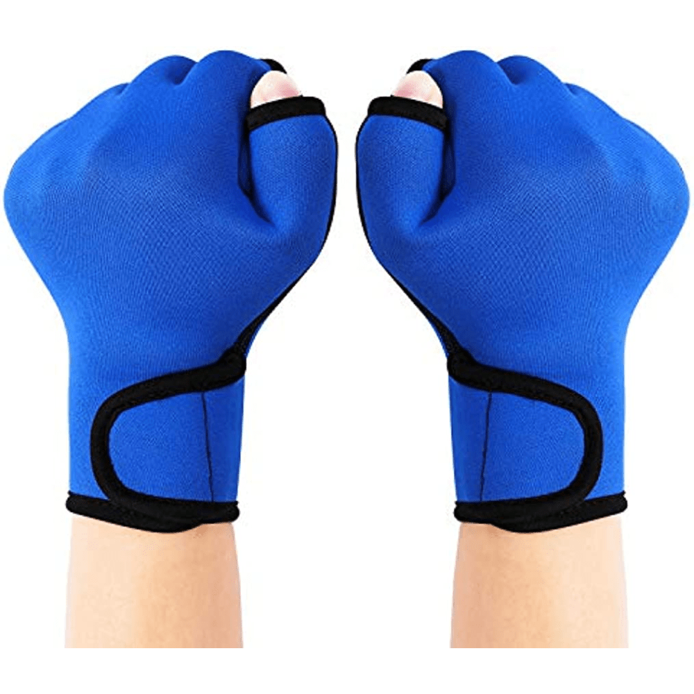 Get Fit & Strong with Aquatic Fitness Gloves - 1 Pair of Swimming Paddles