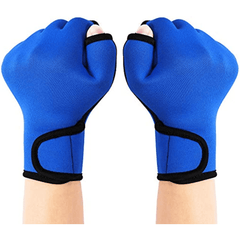 Get Fit & Strong with Aquatic Fitness Gloves - 1 Pair of Swimming Paddles