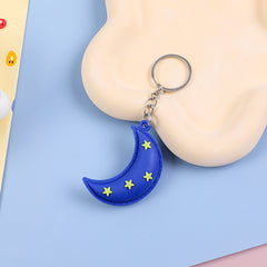 Cartoon Keychain Plush Backpack Pendant