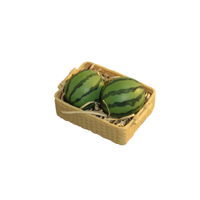 Fruit Basket Watermelon Refrigerator Magnets