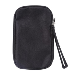 Versatile Data Cable Bag Zipper Electronic Accessories Bag