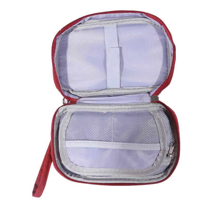 Versatile Data Cable Bag Zipper Electronic Accessories Bag
