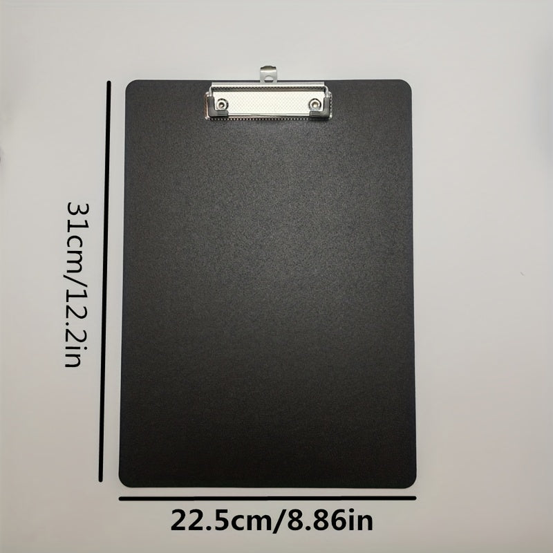 Thickened File Folder with Writing Pad Clip, A4 Size, Multiple Purposes