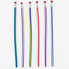 6pcs Transformable Pencils Flexible & Bendable Drawing Tools