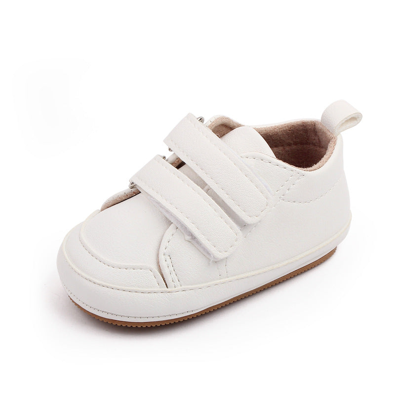 Hook And Loop Non Slip Crib Shoes Comfortable Sneakers
