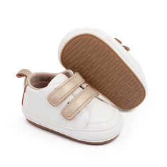 Hook And Loop Non Slip Crib Shoes Comfortable Sneakers