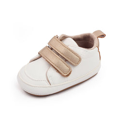 Hook And Loop Non Slip Crib Shoes Comfortable Sneakers