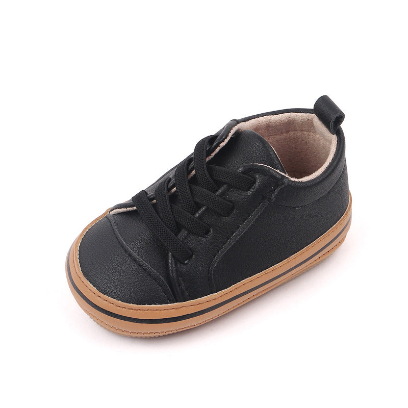 Hook And Loop Non Slip Crib Shoes Comfortable Sneakers