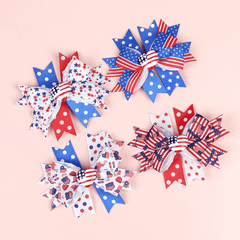 Independant Bow Hair Clip Bowknot Head Ponytail Decoration