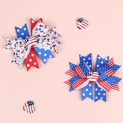 Independant Bow Hair Clip Bowknot Head Ponytail Decoration