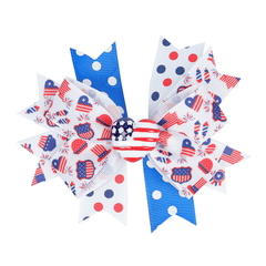 Independant Bow Hair Clip Bowknot Head Ponytail Decoration