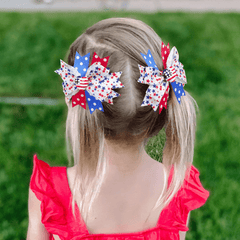 Independant Bow Hair Clip Bowknot Head Ponytail Decoration