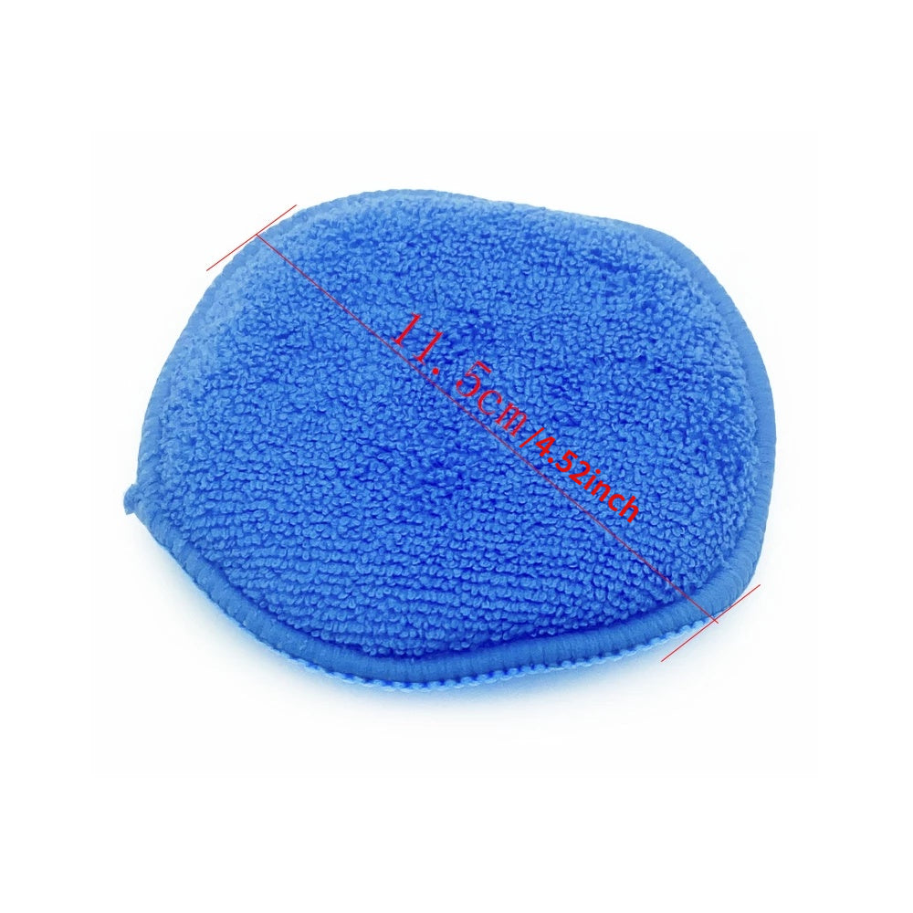 6PCS Microfiber Car Polishing Sponge Buff Pads