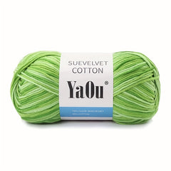 2pcs Gradient Cotton Yarn 8 ply 200m for DIY Knitting Crocheting