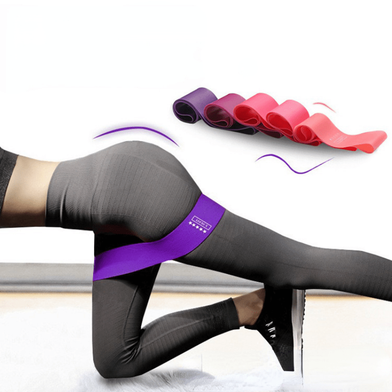 5pcs Yoga Elastic Resistance Band for Stretch Training