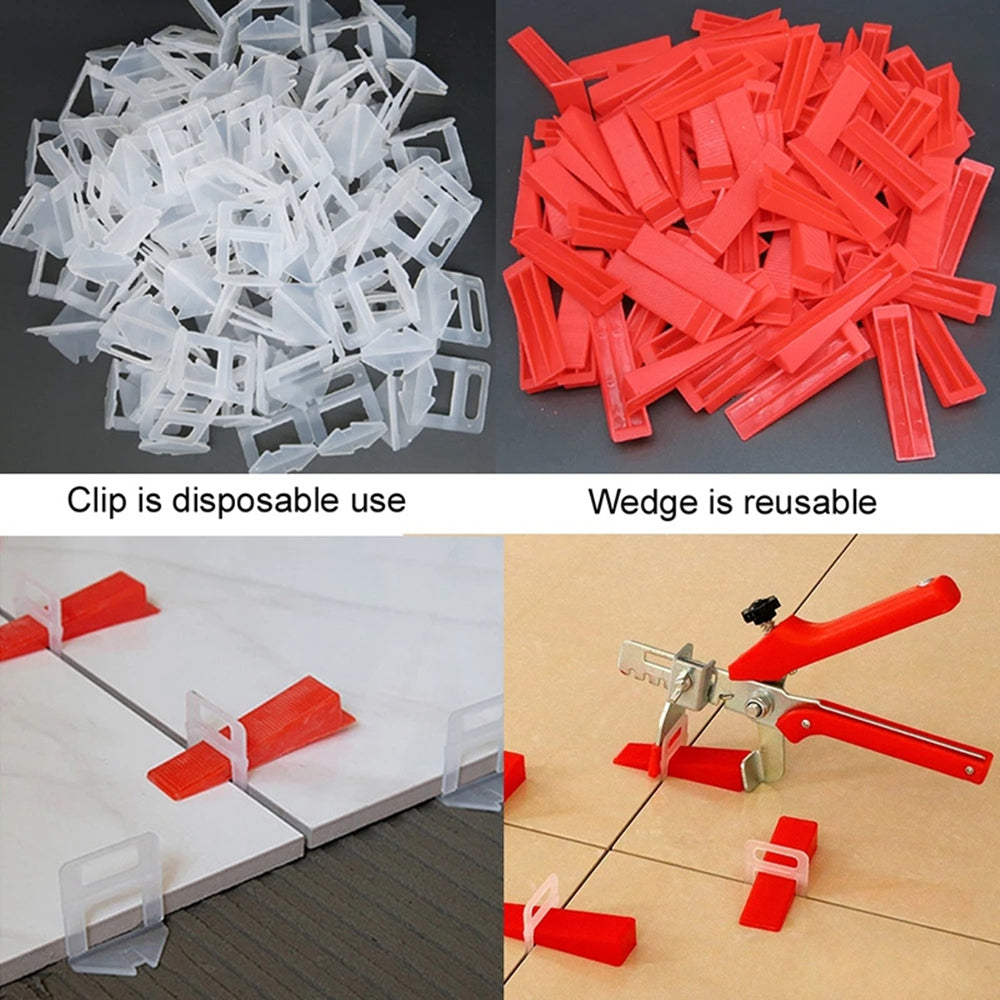 100pcs Tile Leveling System Spacers for Wall & Floor Ceramic Tile