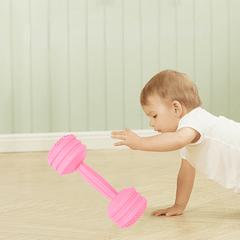 Baby Teether Dumbbell Molar Stick Rattle Toy