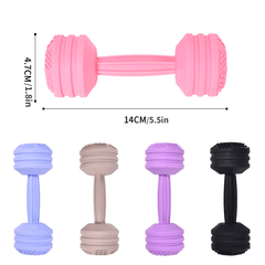 Baby Teether Dumbbell Molar Stick Rattle Toy