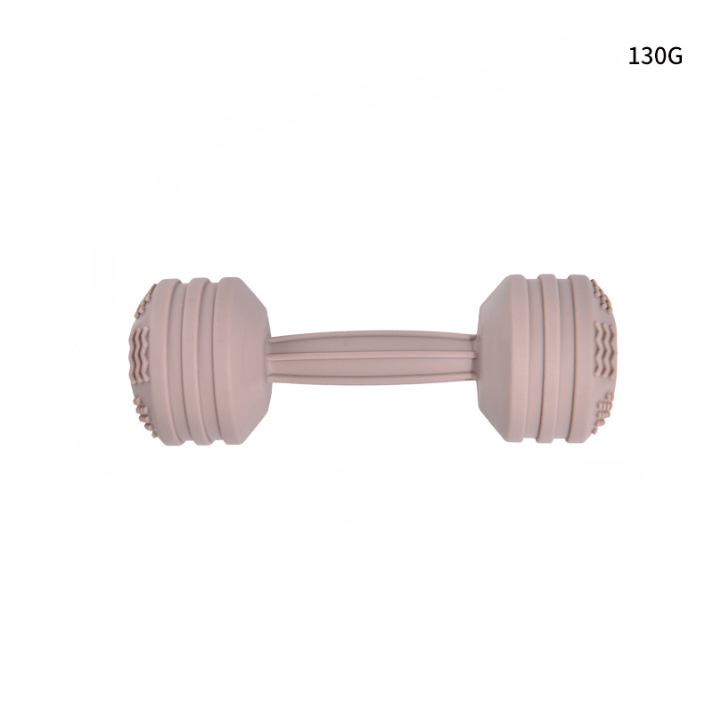 Baby Teether Dumbbell Molar Stick Rattle Toy