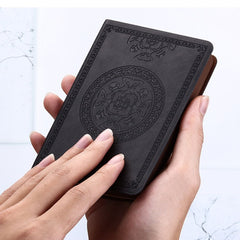 A6 Vintage Pattern PU Leather Notebook Diary Notepad Stationery Gift