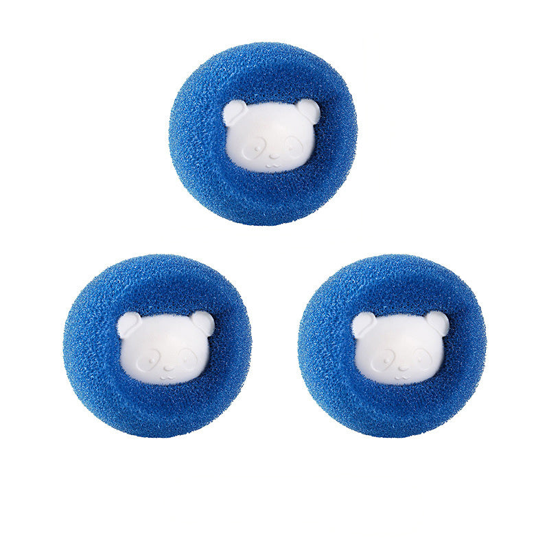 Laundry Sponge Ball Anti Hair Entanglement Sea Cartoon Design