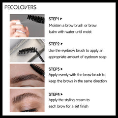 Long Lasting Eyebrow Styling Gel with 3D Feathery Effect