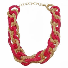 Bohemian Twist Chain Necklace for Women