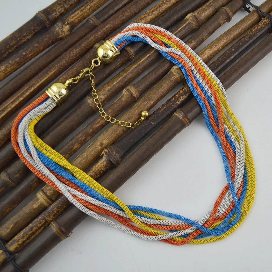Bohemian Twist Chain Necklace for Women