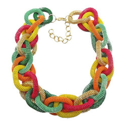 Bohemian Twist Chain Necklace for Women