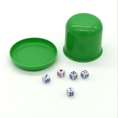 Thickened Bottom Rest Sifter Bar Dice Set 5 Colors