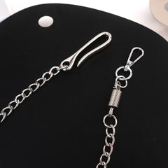 Zinc Alloy Metal Hook Pant Chain Retro Wallet Chain For Men