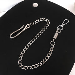 Zinc Alloy Metal Hook Pant Chain Retro Wallet Chain For Men