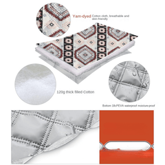 Cotton Thickened Outdoor Picnic Mat Waterproof Camping Mat