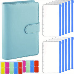 Budget Binder PU Leather Cover with Cash Envelopes - 6 Ring